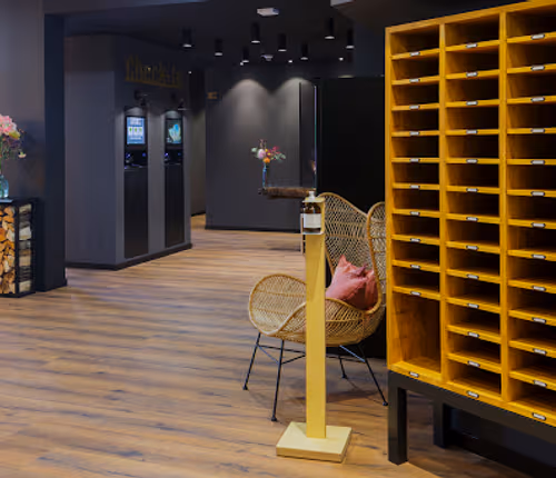 Postboxes for long-term guest letters and packages