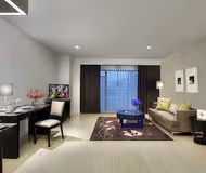 Simplistic living area in Somerset Park Suanplu Bangkok