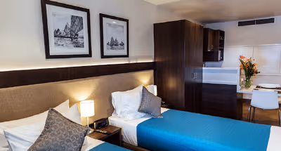 Bedroom at Quest Suva