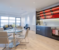 Dinning area close to all Kitchen amenities