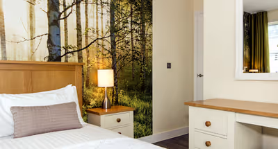 Bedroom at Cambridge apartment