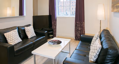 Living room - 3 bed apartment