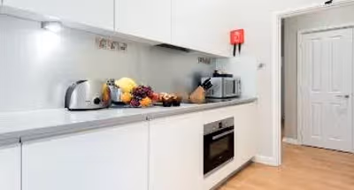 Fully equipped kitchen at Minster Court