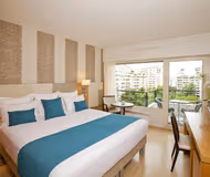 Master bedroom at Studio apartment in Courbevoie La Defense