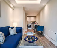 Living room - 1 bed apartment