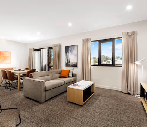 Cosy living area in Quest Nowra