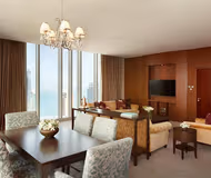 Living area - 1 bed apartment