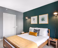 Bedroom at East Wacker Drive #2103 Serviced Apartment, The Loop