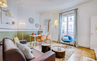 SITUATED ON RIGHT BANK OF SEINE CANAL ST MARTIN