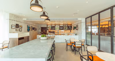 The Sage of Cambridge - onsite coffee shop