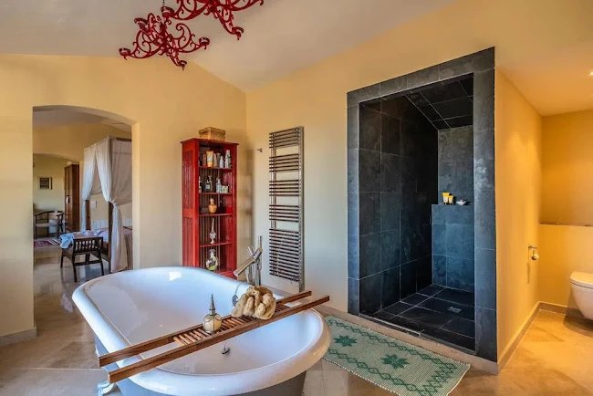 Village of Grimaud Villa With Views of St Tropez