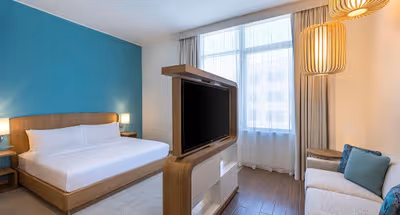 Bedroom at Deira apartment