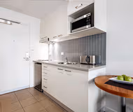 Simplistic living area in Quest Albury