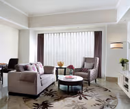 Stunning living area in Kecamatan Tanah Abang Serviced Apartments