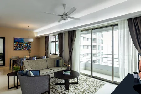 Stunning living area in Somerset Ho Chi Minh City