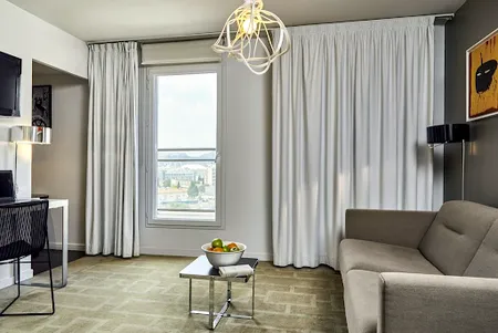 Living area at Hipark  Marseille