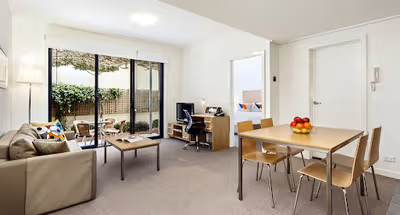 Stunning living area in Quest Frankston