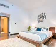 Bedroom at Palm Marina Serviced Apartment