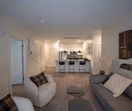 Gateway Lofts Model Living Space