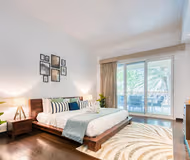 Bedroom at Palm Marina Serviced Apartment