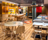 Dining space at The Bercy Village Serviced Apartment, Bastille