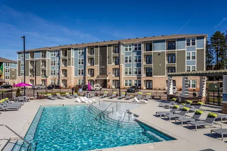 Luxury pool at Elevate Brier Creek