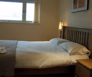 Bedroom at Theatre District Apartment in Milton Keynes