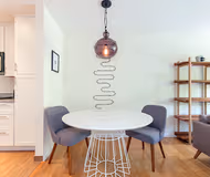 Dining space at Pacific Heights apartment