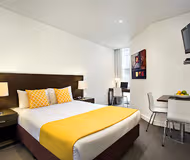 Simplistic living area in Quest Ivanhoe