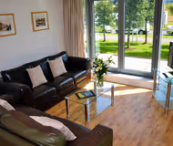 Living room at Western Harbour Midway Edinburgh