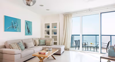  Living Area - 2 Bed Apartment 