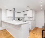 Kitchen at The Camden Flat