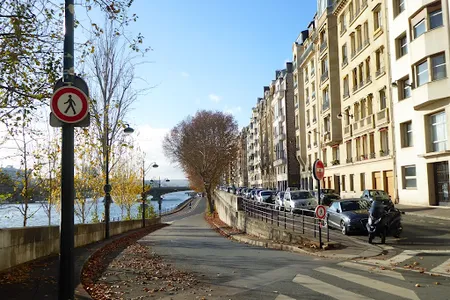 Overlooking the Seine and the Eiffel Tower