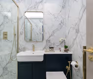 Bathroom at Earls Court apartment
