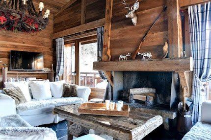 Classical Savoy Chalet in the French Alps
