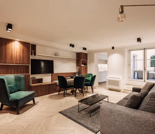 A MODERN PLUSH HOME ON RUE ST HONORE