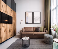 living space at Zeeburgerpad Dockland Serviced Apartment, Oosterparkbuurt