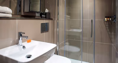 Bathroom at The Chronicle 53 Chancery Lane Holborn