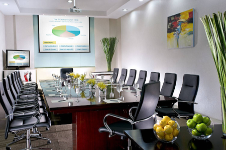 Conference room at Somerset Emerald City Suzhou