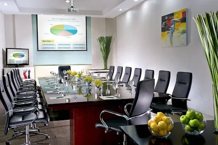 Conference room at Somerset Emerald City Suzhou