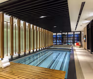 Pool side at Citadines South Chengdu