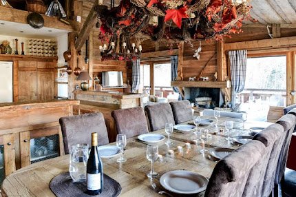 Classical Savoy Chalet in the French Alps