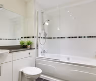 Toilet at The Corporate Serviced Apartments