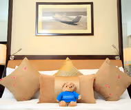 Simplistic living area in Somerset Greenways Chennai