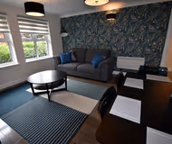 Living room at Bradgate House