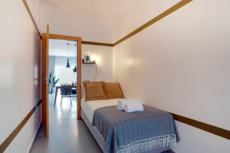 Bedroom at Carrer del Callao Serviced Apartments