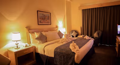 Bedroom at Al Satwa Road Serviced Apartment