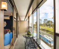 Stunning living area in Quest Flemington Central