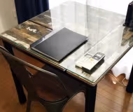 Comfy living area at Roppongi Hills Apartments