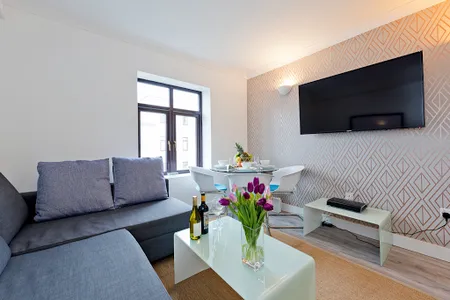 Living room at Claredon Hall